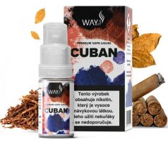 Liquid WAY to Vape Cuban 10ml-3mg