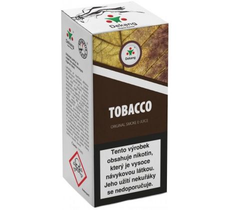 Liquid Dekang Tobacco 10ml - 18mg (tabák)
