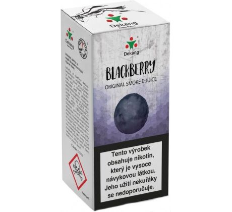 Liquid Dekang Blackberry 10ml - 16mg (Ostružina)