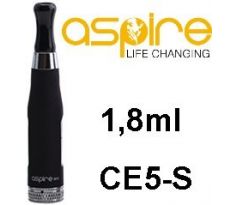 aSpire CE5-S BVC Clearomizer 1,8ohm 1,8ml Black
