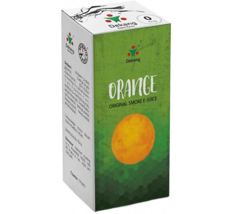 Liquid Dekang Orange 10ml - 0mg (Pomeranč)