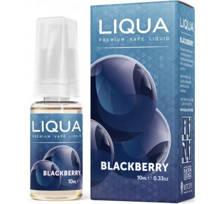 Liquid LIQUA CZ Elements Blackberry 10ml-0mg (ostružina)