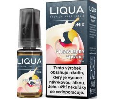 Liquid LIQUA CZ MIX Strawberry Yogurt 10ml-3mg