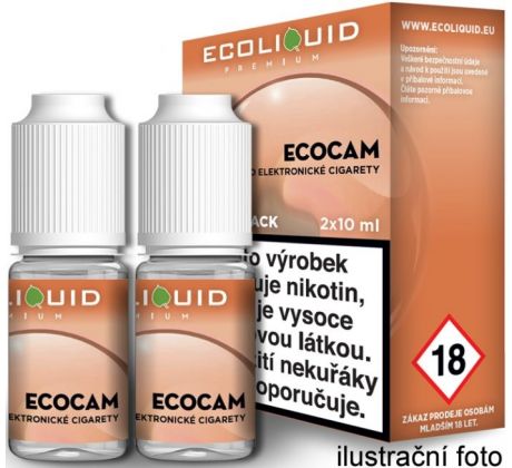 Liquid Ecoliquid Premium 2Pack ECOCAM 2x10ml - 20mg