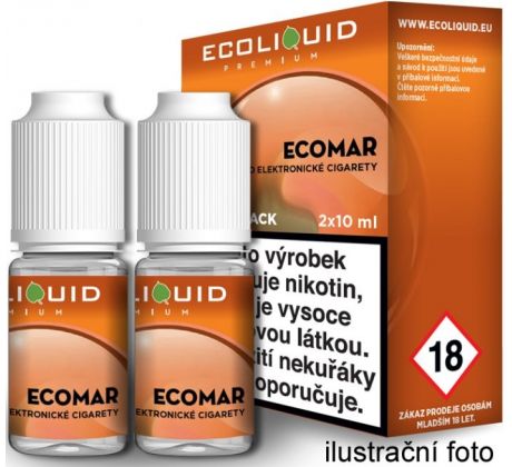 Liquid Ecoliquid Premium 2Pack ECOMAR 2x10ml - 20mg