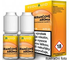 Liquid Ecoliquid Premium 2Pack Orange 2x10ml - 3mg (Pomeranč)