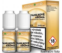 Liquid Ecoliquid Premium 2Pack Vanilla 2x10ml - 12mg (Vanilka)