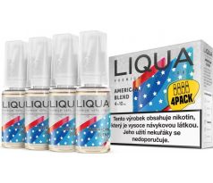 Liquid LIQUA CZ Elements 4Pack American Blend 4x10ml-6mg (Americký míchaný tabák)