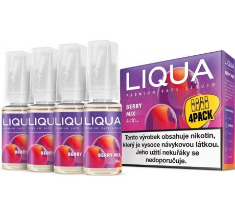 Liquid LIQUA CZ Elements 4Pack Berry Mix 4x10ml-3mg (lesní plody)