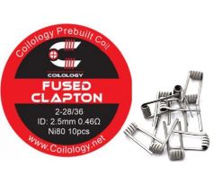 Coilology Fused Clapton předmotané spirálky Ni80 0,46ohm 10ks