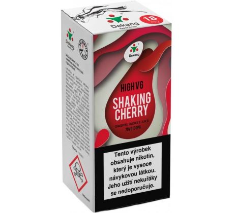 Liquid Dekang High VG Shaking Cherry 10ml - 3mg (Koktejlová třešeň)