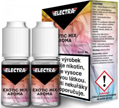 Liquid ELECTRA 2Pack Exotic Mix 2x10ml - 0mg (Mix exotického ovoce)