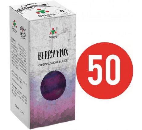 Liquid Dekang Fifty Berry Mix 10ml - 0mg (Lesní Plody)