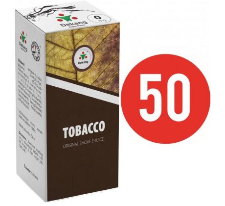 Liquid Dekang Fifty Tobacco 10ml - 0mg (Tabák)