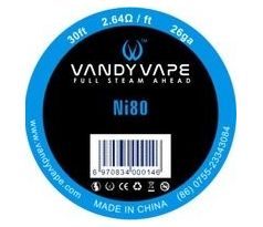 Vandy Vape Ni80 odporový drát 26GA 9m