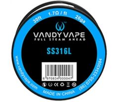 Vandy Vape SS316 odporový drát 26GA 9m