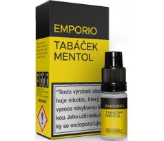 Liquid EMPORIO Tobacco - Menthol 10ml - 12mg