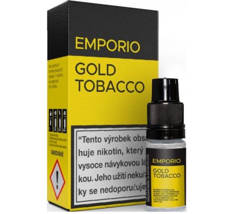 Liquid EMPORIO Gold Tobacco 10ml - 9mg