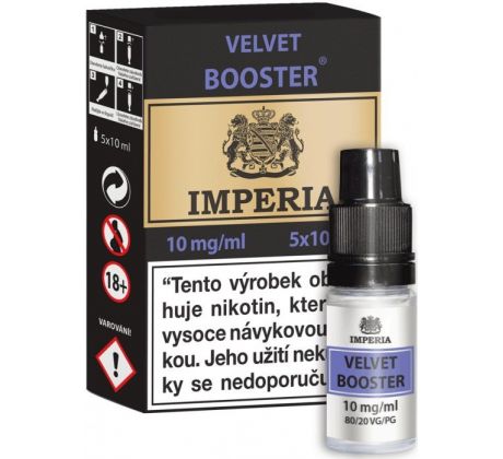 Velvet  Booster CZ IMPERIA 5x10ml PG20-VG80 10mg