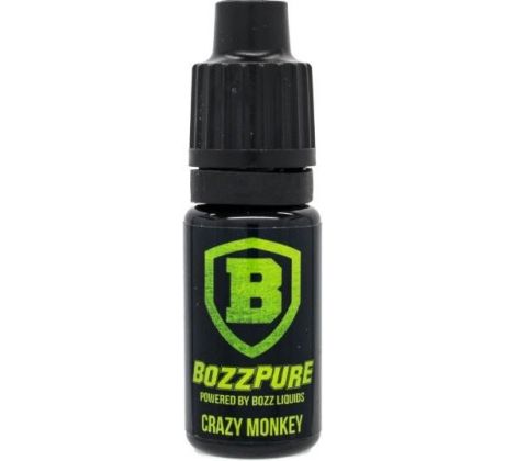 Příchuť Bozz Pure 10ml Crazy Monkey (Jablka, vanilka a tajné koření) - VÝPRODEJ !!!