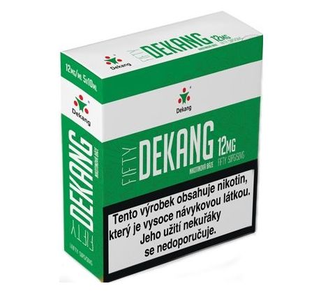 Nikotinová báze Dekang Fifty 5x10ml PG50-VG50 12mg