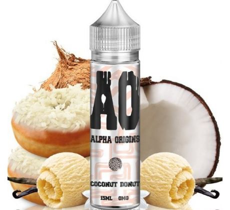 Příchuť Alpha Origins Shake and Vape 15ml Coconut Donut