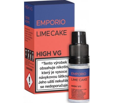 Liquid EMPORIO High VG Lime Cake 10ml - 3mg