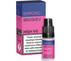 Liquid EMPORIO High VG Peach 10ml - 0mg