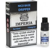 Nikotinová báze CZ IMPERIA Dripper 5x10ml PG30-VG70 12mg