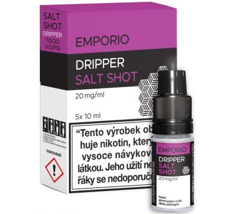 Booster Emporio SALT SHOT Dripper 5x10ml 20mg