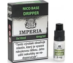 Nikotinová báze CZ IMPERIA Dripper 5x10ml PG30-VG70 6mg