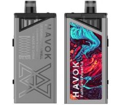 Uwell HAVOK V1 Pod 65W grip Full Kit 1800mAh Silver