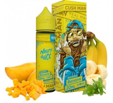 Příchuť Nasty Juice - CushMan S&V 20ml Banana Mango