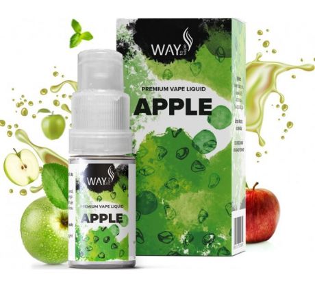 Liquid WAY to Vape Apple 10ml-0mg