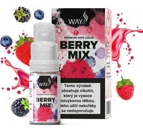 Liquid WAY to Vape Berry Mix 10ml-18mg