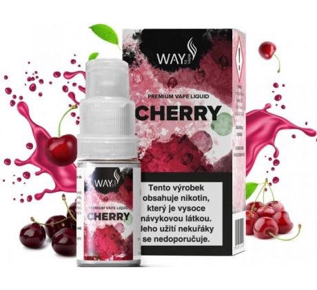 Liquid WAY to Vape Cherry 10ml-18mg