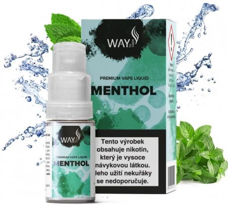 Liquid WAY to Vape Menthol 10ml-18mg