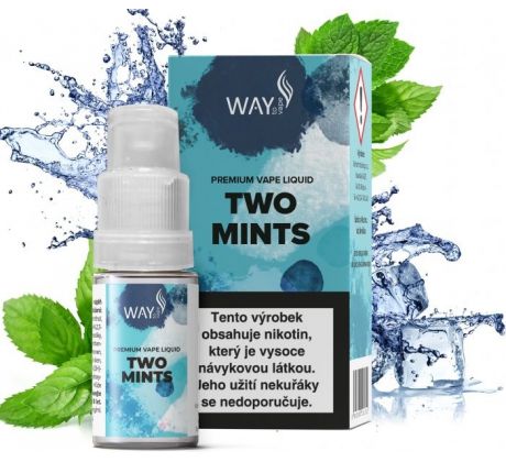 Liquid WAY to Vape Two Mints 10ml-12mg