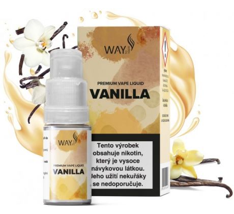 Liquid WAY to Vape Vanilla 10ml-3mg