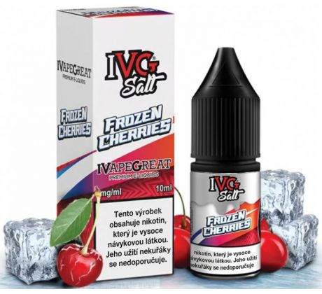 Liquid IVG SALT Frozen Cherries 10ml - 10mg