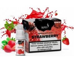 Liquid WAY to Vape 4Pack Strawberry 4x10ml-6mg