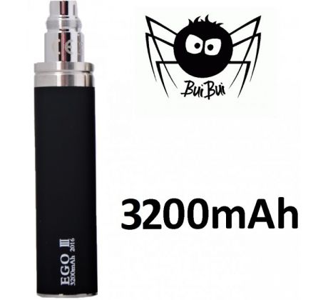 BuiBui GS eGo III baterie 3200mAh Black - VÝPRODEJ