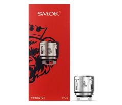 Smoktech V8 Baby Q4 - 0,4ohm - Žhavící hlava 3ks - VÝPRODEJ