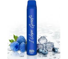 IVG Bar Plus elektronická cigareta 20mg Blue Raspberry Ice