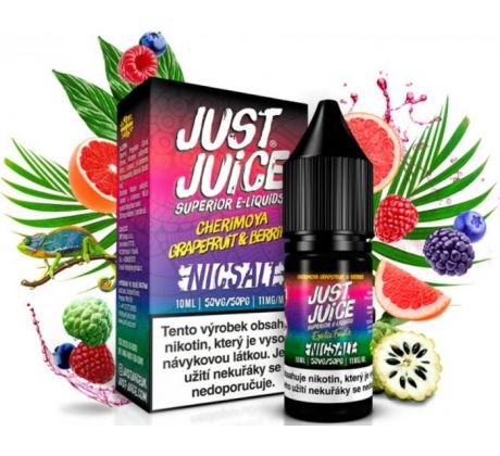 Liquid Just Juice SALT Cherimoya Grapefruit & Berries 10ml - 11mg