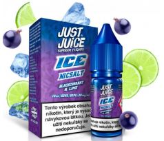 Liquid Just Juice SALT ICE Blackcurrant & Lime 10ml - 20mg