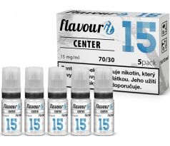 Flavourit CENTER Nikotinová báze 70/30 5x10ml 15mg