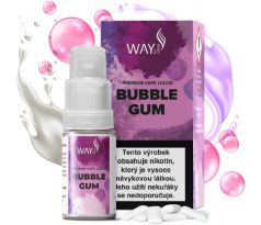 Liquid WAY to Vape Bubble Gum 10ml-18mg