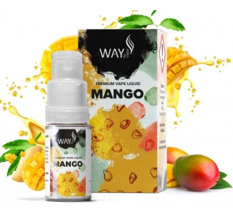 Liquid WAY to Vape Mango 10ml-0mg