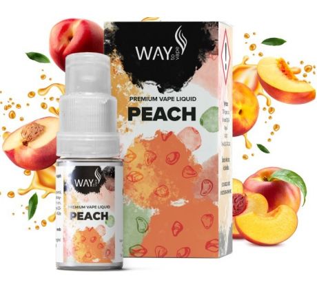 Liquid WAY to Vape Peach 10ml-0mg